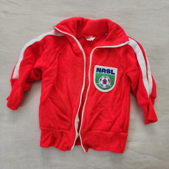 Vimtage NASL Soccer Sweater 6-12 months *missing zipper - Picture 1 of 7